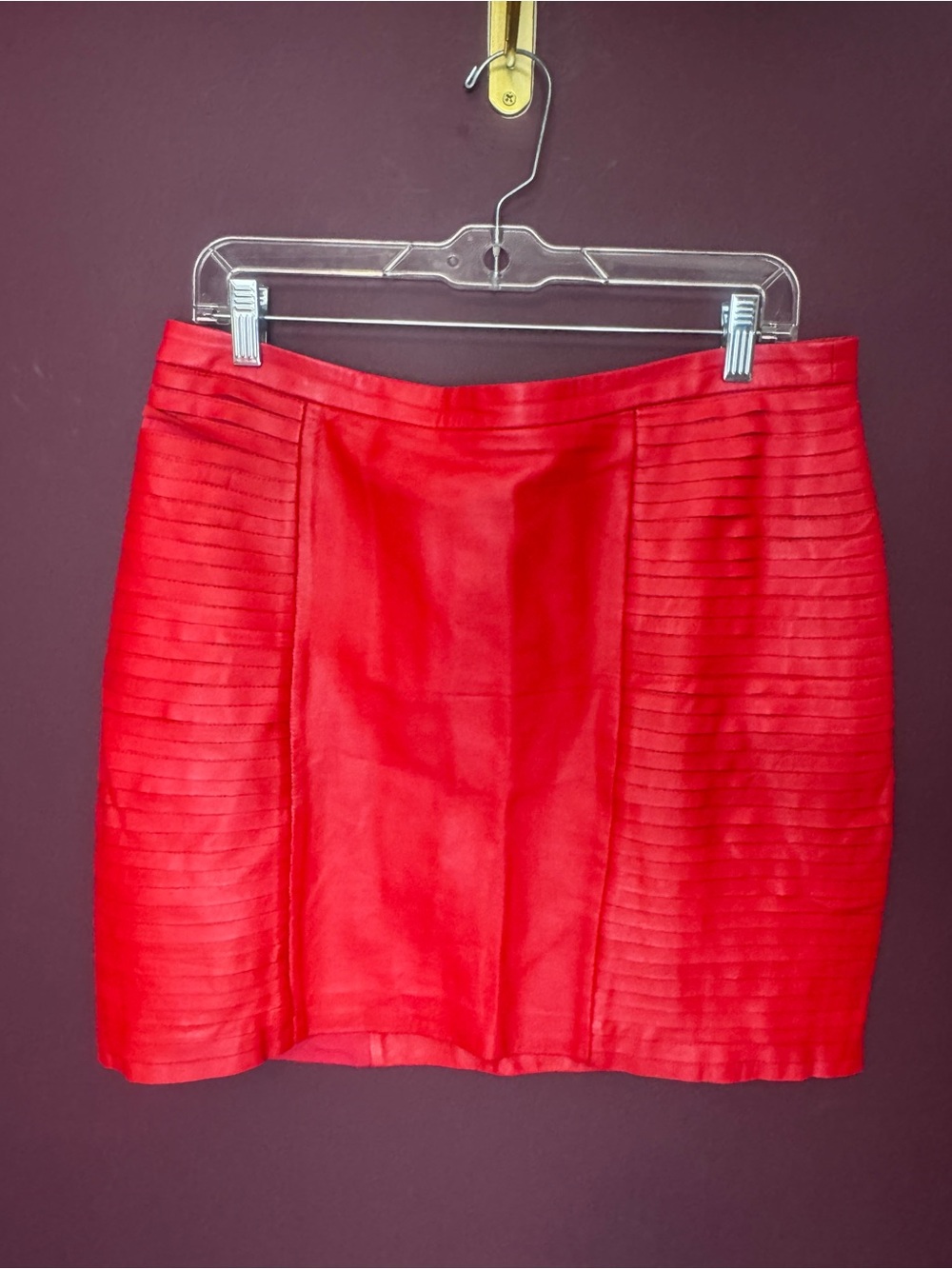 Marciano Faux Leather Miniskirt